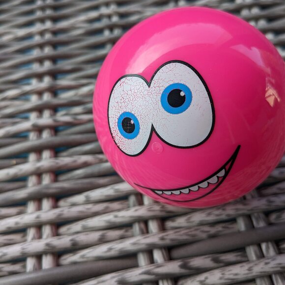 EUC Wobble Slammers Giggles Shake Toss Bounce Toss Catch Pink Hardball Ages 6 - Picture 3 of 5